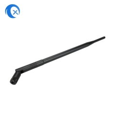 Wireless 2.4GHz 7dBi high gain external rubber duck foldable WIFI antenna with RP SMA connector mount