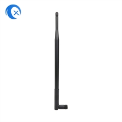 Wireless 2.4GHz 7dBi high gain external rubber duck foldable WIFI antenna with RP SMA connector mount