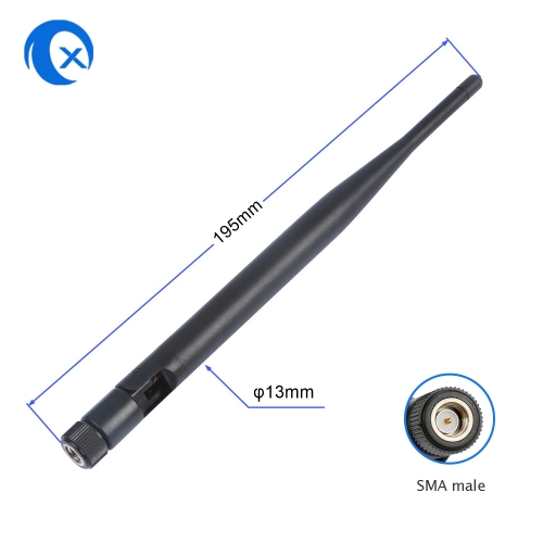 2.4 GHz 5dBi omnidirectional dipole Antenna wifi Wireless SMA male connector for USB Modem Router PCIU SB Wifi Booster Indoor high gain wifi adapter antenna