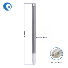 3750-4250 MHz outdoor waterproof omnidirectional 8-9 dBi Ultra-wideband fiberglass antenna with RP SMA connector