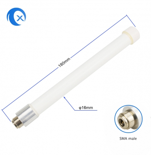 5G 5.8G 5dBi Outdoor Waterproof Fiberglass Antenna With SMA Male Connector