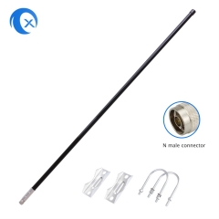 2.4 GHz fiberglass antenna, N plug, 3 dBi gain