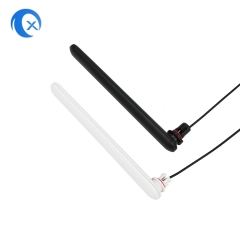 2.4G 5.8G dual-band omnidirectional WIFI antenna 2dBi paddle antenna with flying lead for IP camera