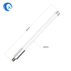 2.4 GHz fiberglass antenna, N plug, 3 dBi gain