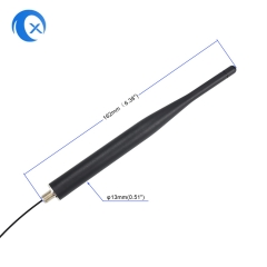 5G Bulkhead screw mount WIFI antenna with flying lead IPEX connector