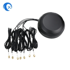 7 in 1 Low Profile Combo Antenna 5g MIMO +WiFi + GPS/Glonass Puck Car Through Hole Mount