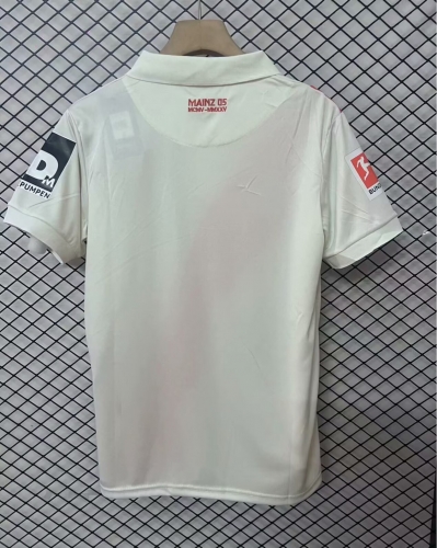 120th Commemorative Version 2025/26 FSV Mainz Red & White Thailand Soccer Jersey AAA-95