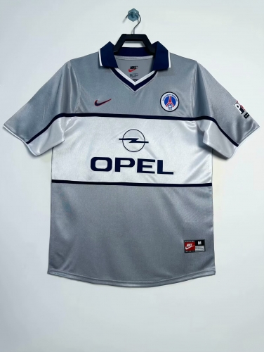 2000 Retro Version Paris SG Gray Thailand Soccer Jersey AAA-2017/811