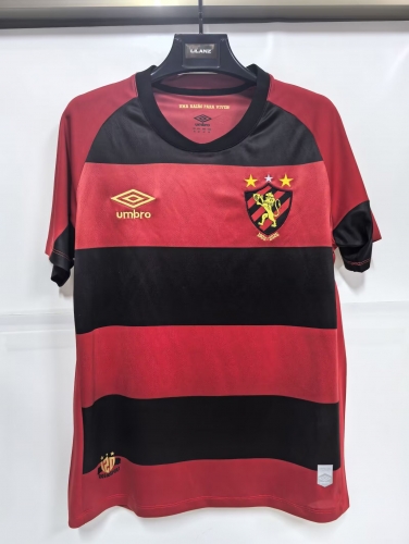 2025/26 Sport Club do Recife Home Red & Black Thailand Soccer Jersey AAA-1116/908/416