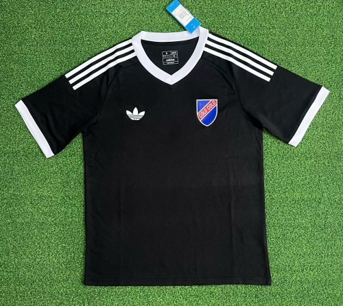 100th Commemorative Version 2025/26 Colo-Colo Black V-Neck Thailand Soccer Jersey AAA-320/1116/301