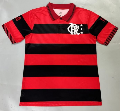 2025/26 Retro CR Flamengo Red & Black Thailand Soccer Jersey AAA-908