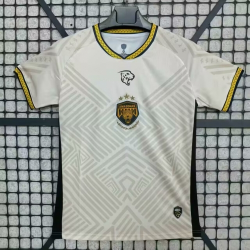 2025/26 Arena da Amazônia Home Light Yellow Thailand Soccer Jersey AAA-95