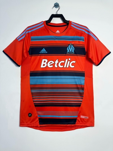 11/12 Retro Version Olympique de Marseille 2nd Away Red Thailand Soccer Jersey AAA-1041/811