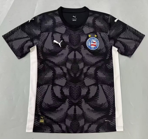 2025/26 EC Bahia Goalkeeper Black Thailand Soccer Jersey AAA-908