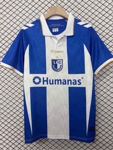 10th Commemorative Version 2025/26 MagdeburgU19 Blue & White Thailand Soccer Jersey AAA-95