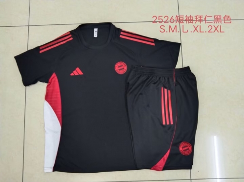 2025-26 Bayern München Black Thailand Soccer Uniform-815