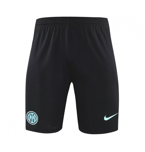 2025/26 Inter Milan Black Thailand Soccer Training Shorts-418