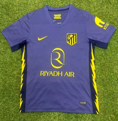 2025/26 Atlético Madrid Away Royal Blue Thailand Soccer Jersey AAA-320/416/705