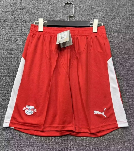 2025/26 RB Leipzig Home Red Thailand Soccer Shorts-315