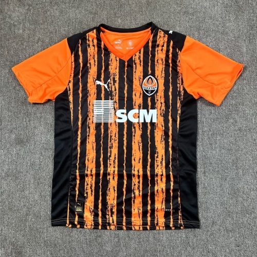 2025/26 FC Shakhtar Donetsk Home Black & Orange Soccer Jersey AAA-1040/417/47/312