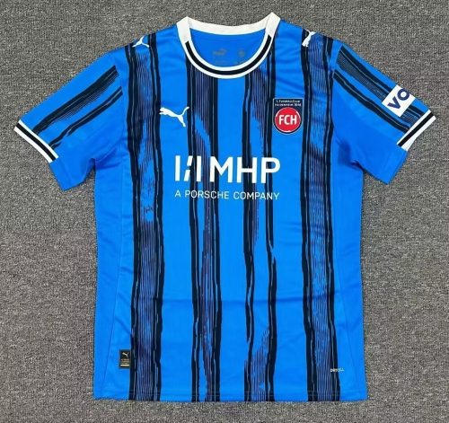 2025/26 FC Heidenheim Away Blue Thailand Soccer Jersey AAA-1040/416