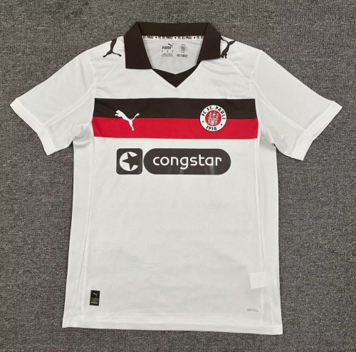 2025/26 FC St. Pauli Away White Thailand Soccer Jersey AAA-1040/416