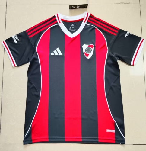 2025/26 CA River Plate Away Black & Red Thailand Soccer Jersey AAA-47