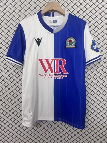 2025/26 Blackburn Rovers Home White & Blue Thailand Soccer Jersey AAA-1040/95