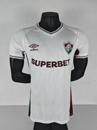Player Version 2025/26 Fluminense FC Away White Thailand Soccer Jersey AAA-908