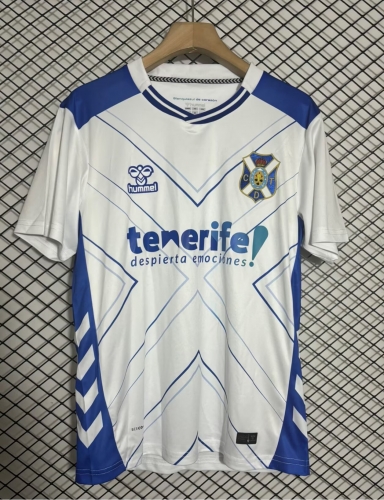 2025/26 CD Tenerife Home Blue & White Thailand Soccer Jersey AAA-95/301