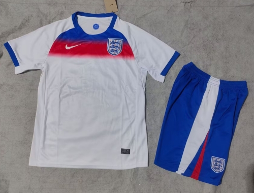 2025-26 England Home White Soccer Uniform-315