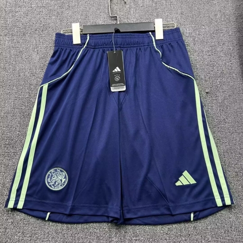 2025/26 Ajax Away Blue Thailand Soccer Shorts-315