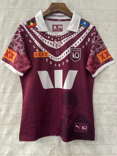 2025 Maru Red Thailand Rugby Jersey-805