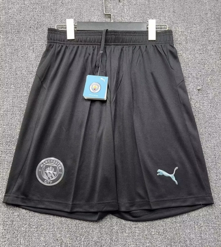 2025/26 Manchester City Away Black Thailand Soccer Shorts-315