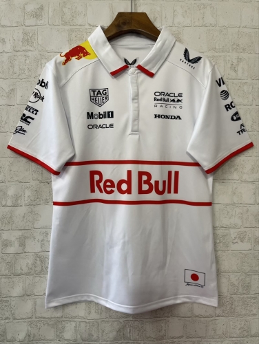2025 Red Bull White Formula One Racing Shirts-805