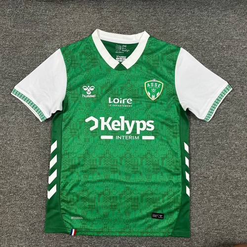 2025/26 AS Saint-Étienne Home Green Thailand Soccer Jersey AAA-1040/23