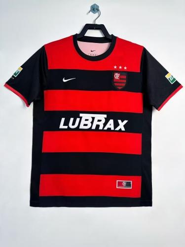 00/01 Retro Version CR Flamengo Home Red & Black Thailand Soccer Jersey AAA-811