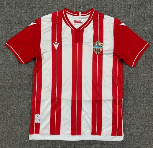 2025/26 UD Almería Home White Thailand Soccer Jersey AAA-1040