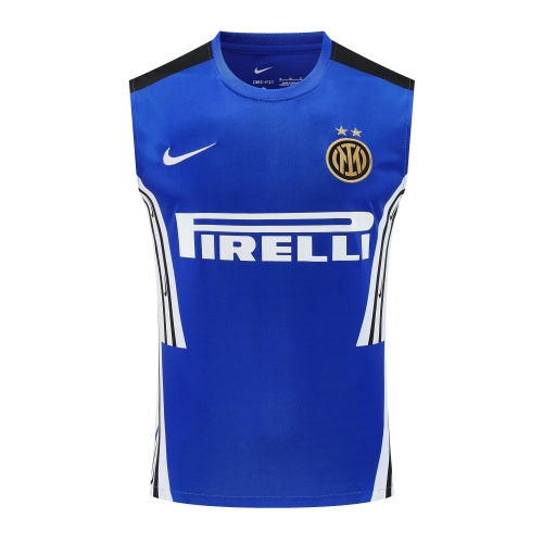 2025/26 Inter Milan Blue Thailand Soccer Training Vest-418
