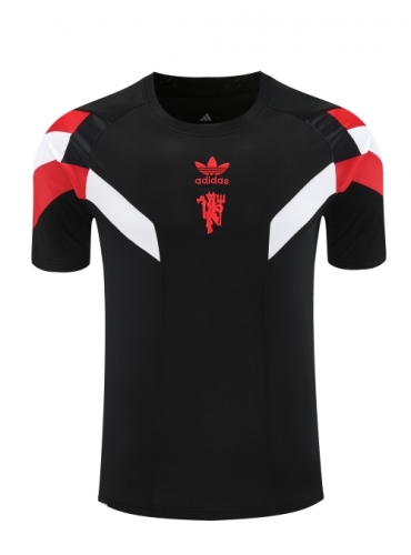 2025/26 Manchester United Black Thailand Soccer Training Jerseys-418
