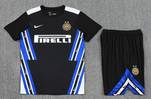 2025/26 Inter Milan Black Thailand Soccer Training Uniform-418