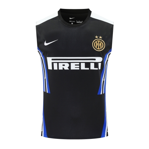 2025/26 Inter Milan Black Thailand Soccer Training Vest-418