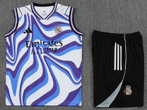 2025/26 Rea Madrid Color Thailand Soccer Training Vest Set-418