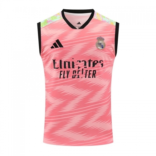 2025/26 Rea Madrid Pink Thailand Soccer Training Vest-418