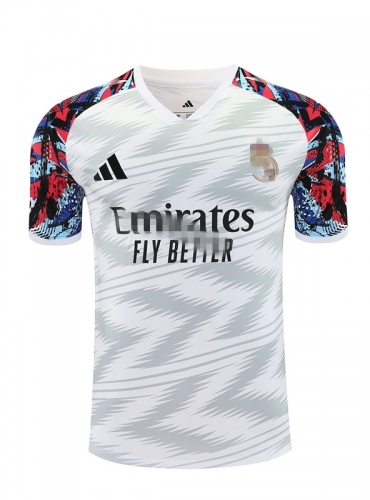 2025/26 Rea Madrid White Thailand Soccer Training Jerseys-418
