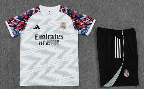 2025/26 Rea Madrid White Thailand Soccer Training Uniform-418