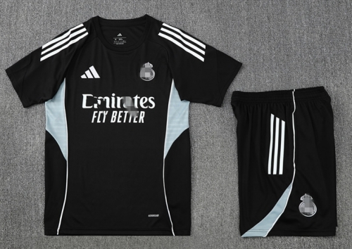 2025/26 Rea Madrid Black Thailand Soccer Training Uniform-418