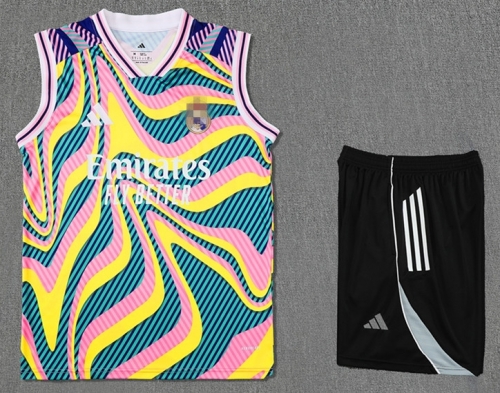 2025/26 Rea Madrid Color Thailand Soccer Training Vest Set-418