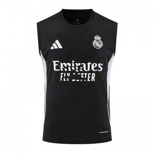 2025/26 Rea Madrid Black Thailand Soccer Training Vest-418