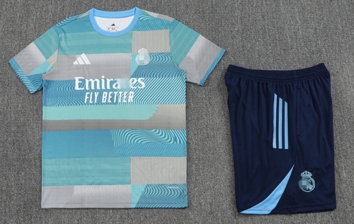 2025/26 Rea Madrid Sky Blue Thailand Soccer Training Uniform-418